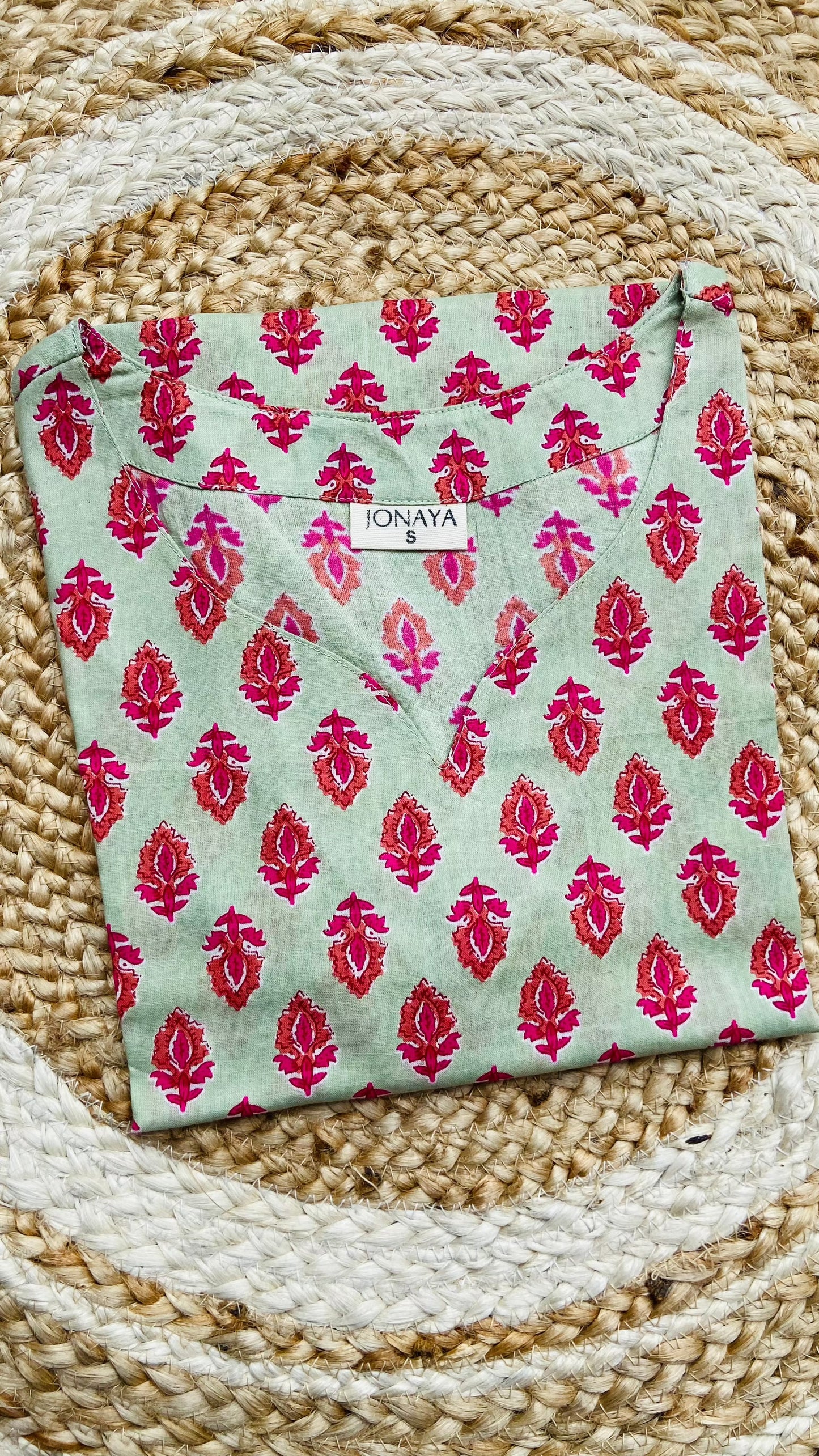Cotton Short Kurti by Jonaya in trendy design