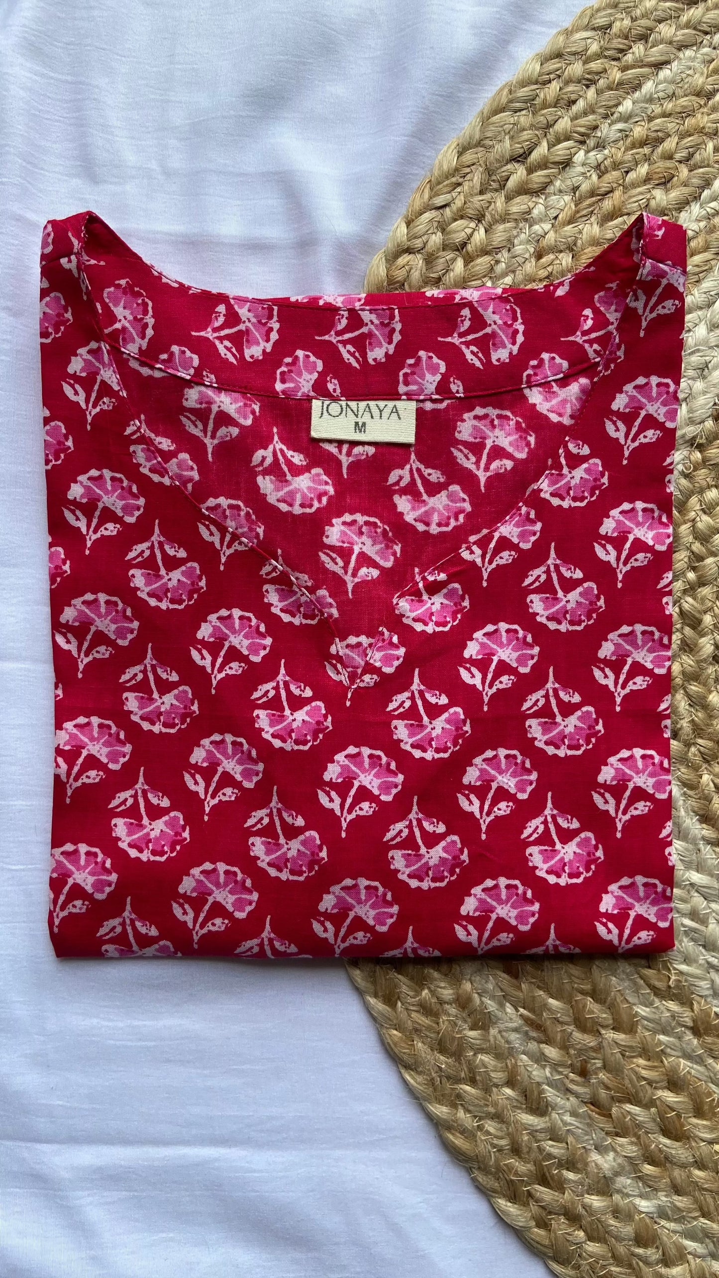Cotton Short Kurti by Jonaya in stylish design