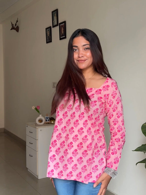 Bahaar Straight Short Kurti - Jonaya