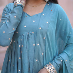 Pista Mirror Festive Flare suit set Jonaya