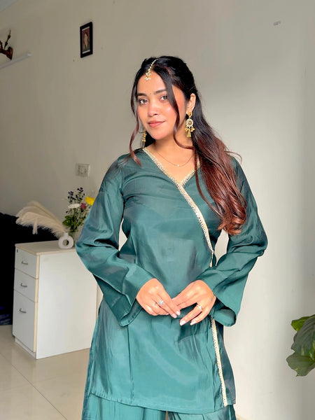 Perfect mehndi indo western coord set Jonaya