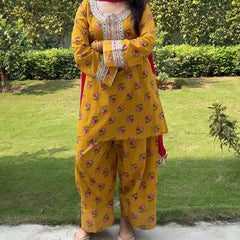 Pista Ladoo Farshi salwaar set Jonaya