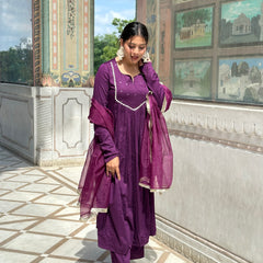 Luxury Purple suit set - Jonaya