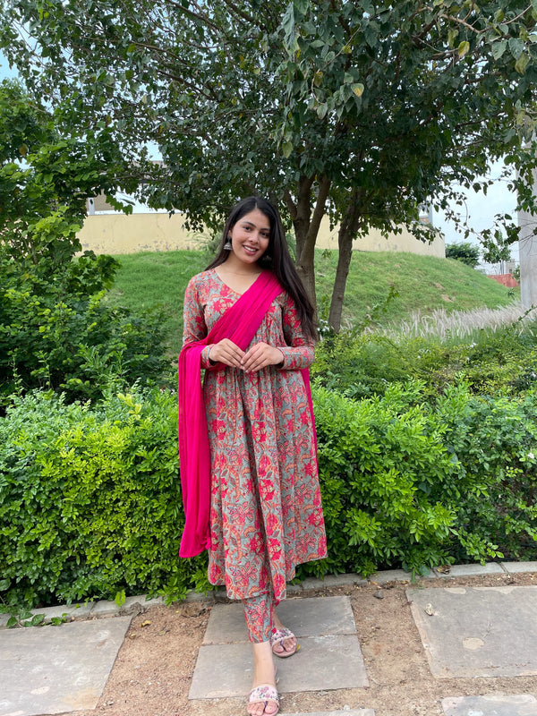 Fushiya Mohini Suit Set - Jonaya