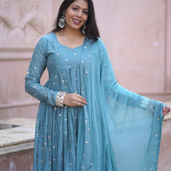 Pista Mirror Festive Flare suit set Jonaya