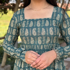 Blooming paisley kameez - Jonaya