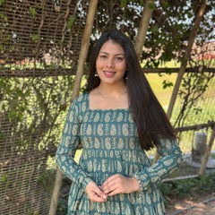 Blooming paisley kameez - Jonaya