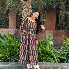 Paisley print kameez - Jonaya
