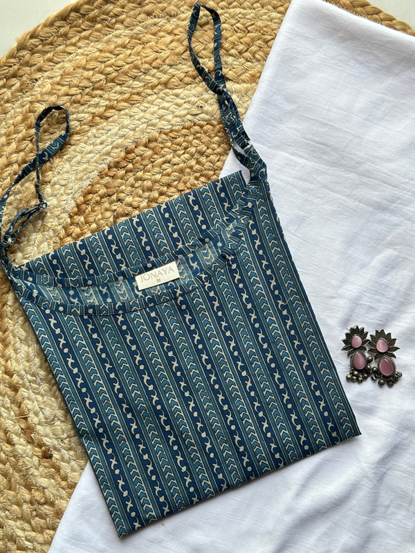 Candy Blue Strap Kurti - Jonaya