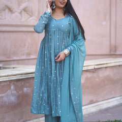 Pista Mirror Festive Flare suit set Jonaya