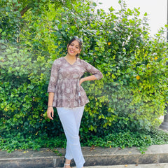 Elegant Angrakha Kurti by Jonaya