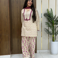 Jaamun dori Farshi salwar set Jonaya