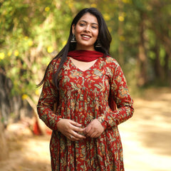 Red Garden Alia Cut Suit Set Jonaya