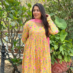 Warm yellow suit set - Jonaya