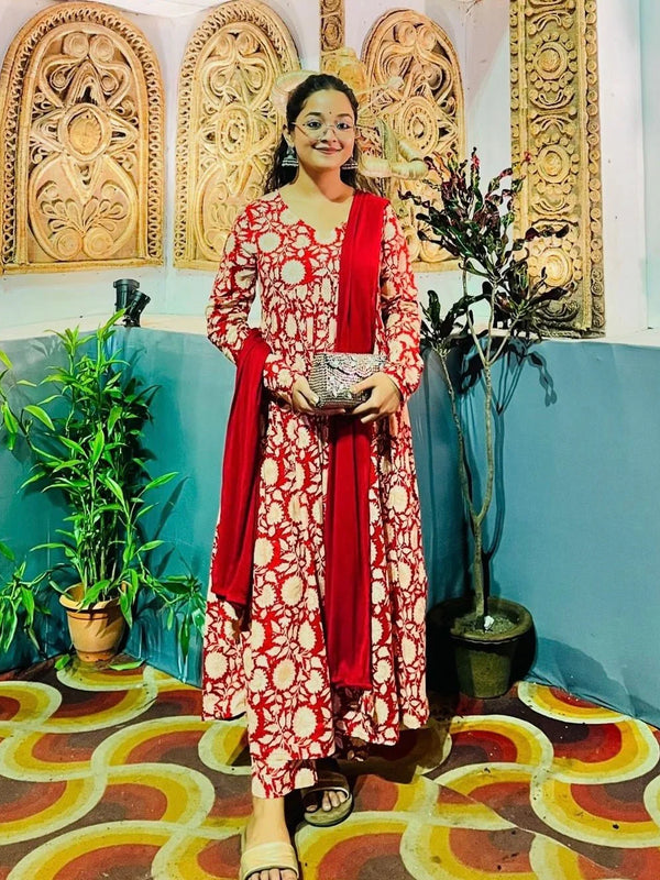 Gulab mohini suit set - Jonaya