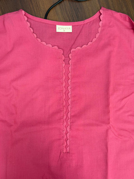 Blue pink Lace Farshi salwar set Jonaya