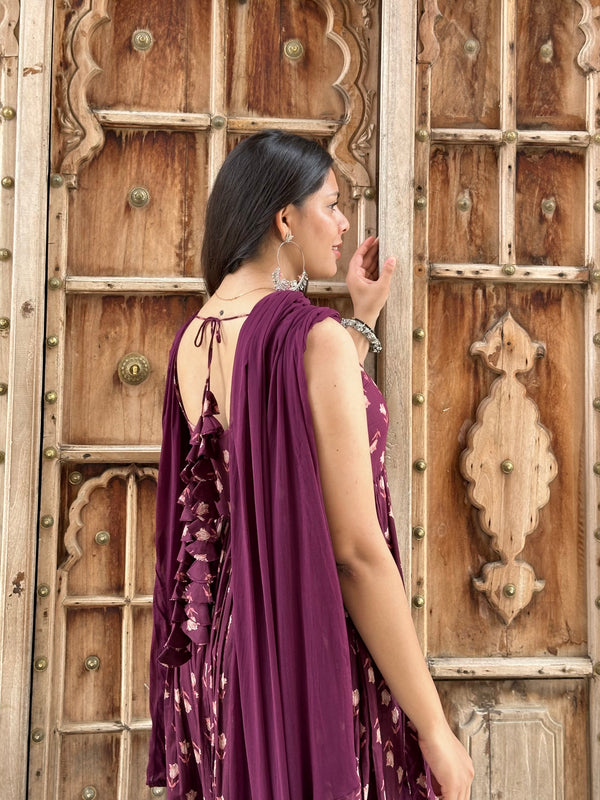 Fairy Wine Gher Suit Set - Jonaya