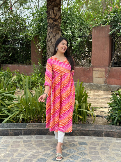 Laharia Lace kameez