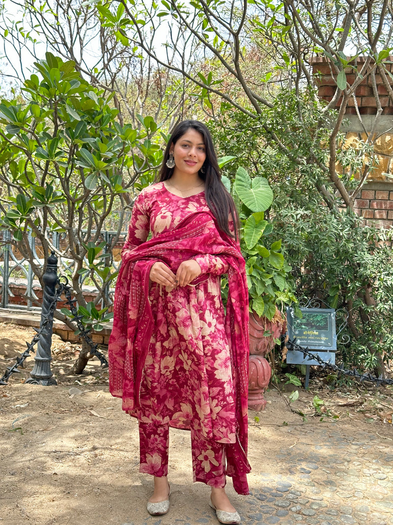Blush pink suit set - Jonaya