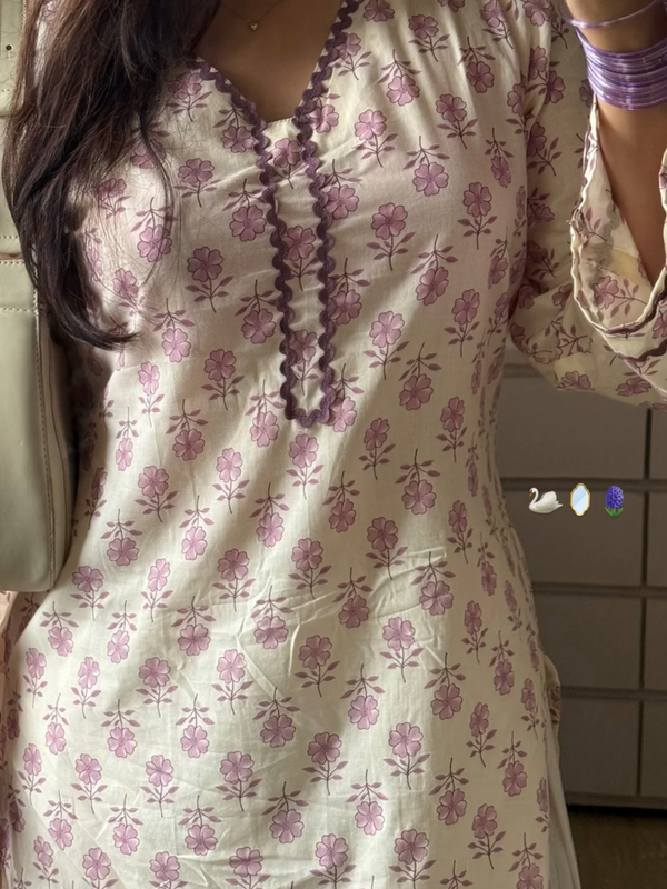 Farsi Kurta Salwar - 3pcs Set - Jonaya