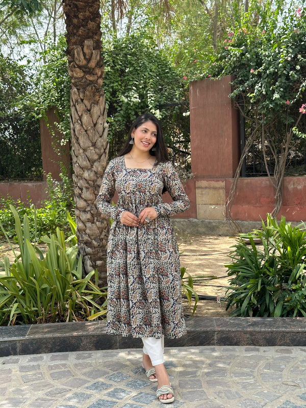 Summer Crush Full Sleeves Kameez - Jonaya