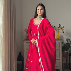 Rose blooming heavy Anarakali Jonaya