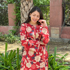 Gorgeous Red co-ord set - Jonaya