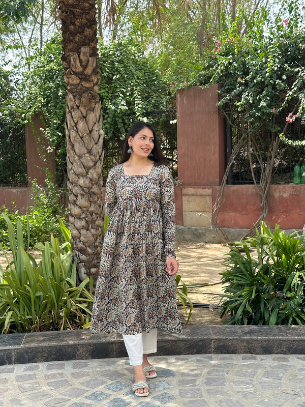 Summer Crush Full Sleeves Kameez - Jonaya