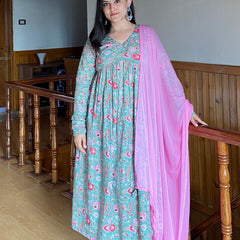 Pista Green Gher Suit Set - Jonaya