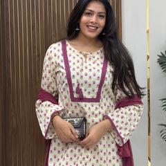 Jaamun dori Farshi salwar set Jonaya