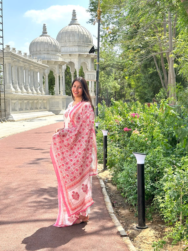 Big Booti Print Straight Suit Set - Jonaya