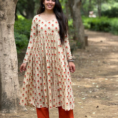 Orange fool patti Jonaya