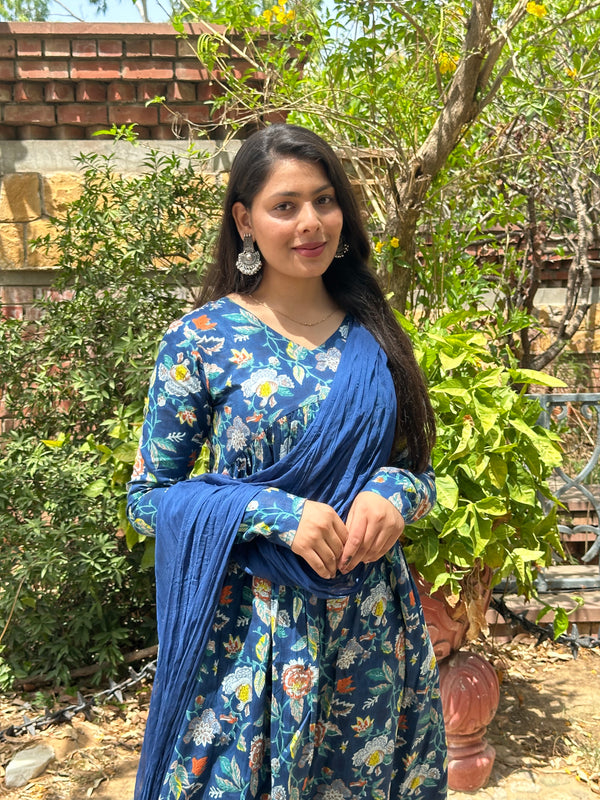 Summer Indigo Suit Set - Jonaya