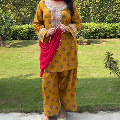 Pista Ladoo Farshi salwaar set Jonaya