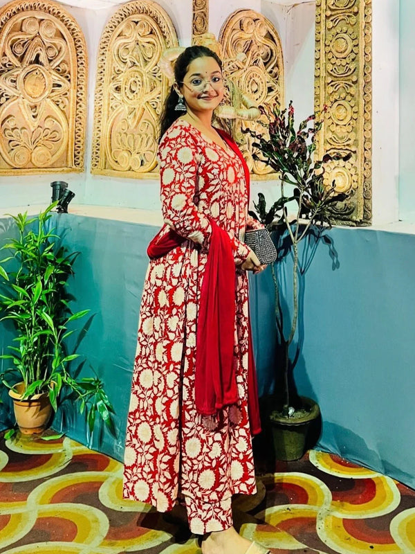 Gulab mohini suit set - Jonaya