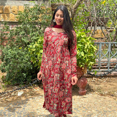 Joyfull Red suit set - Jonaya