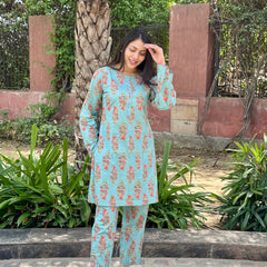 Glowing Green co-ord set - Jonaya