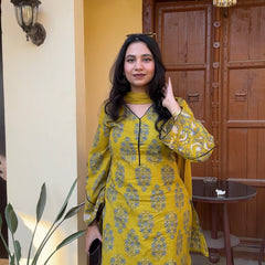 Spring Green black Farshi set