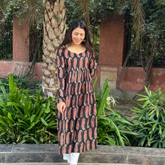 Paisley print kameez - Jonaya
