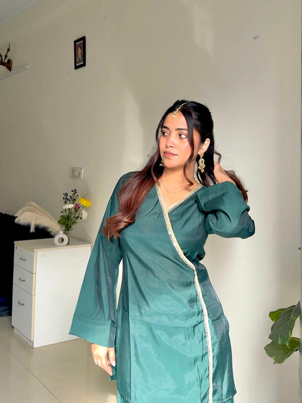 Perfect mehndi indo western coord set Jonaya