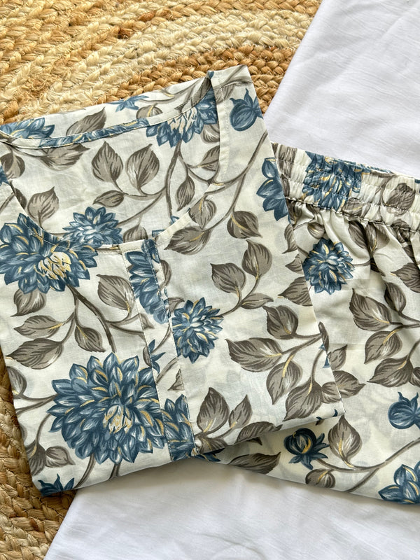 White Sky Co-ord Set - Jonaya