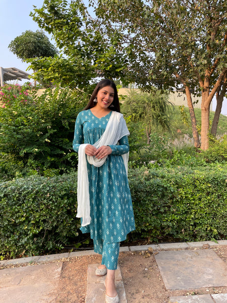 Ikkat Mohini set - Jonaya