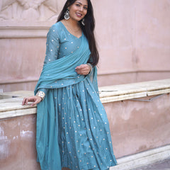 Pista Mirror Festive Flare suit set Jonaya