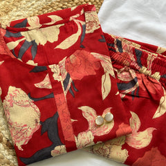 Gorgeous Red co-ord set - Jonaya