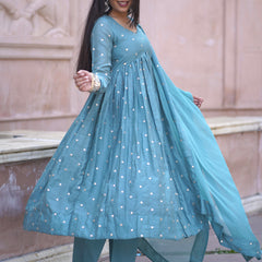 Pista Mirror Festive Flare suit set Jonaya