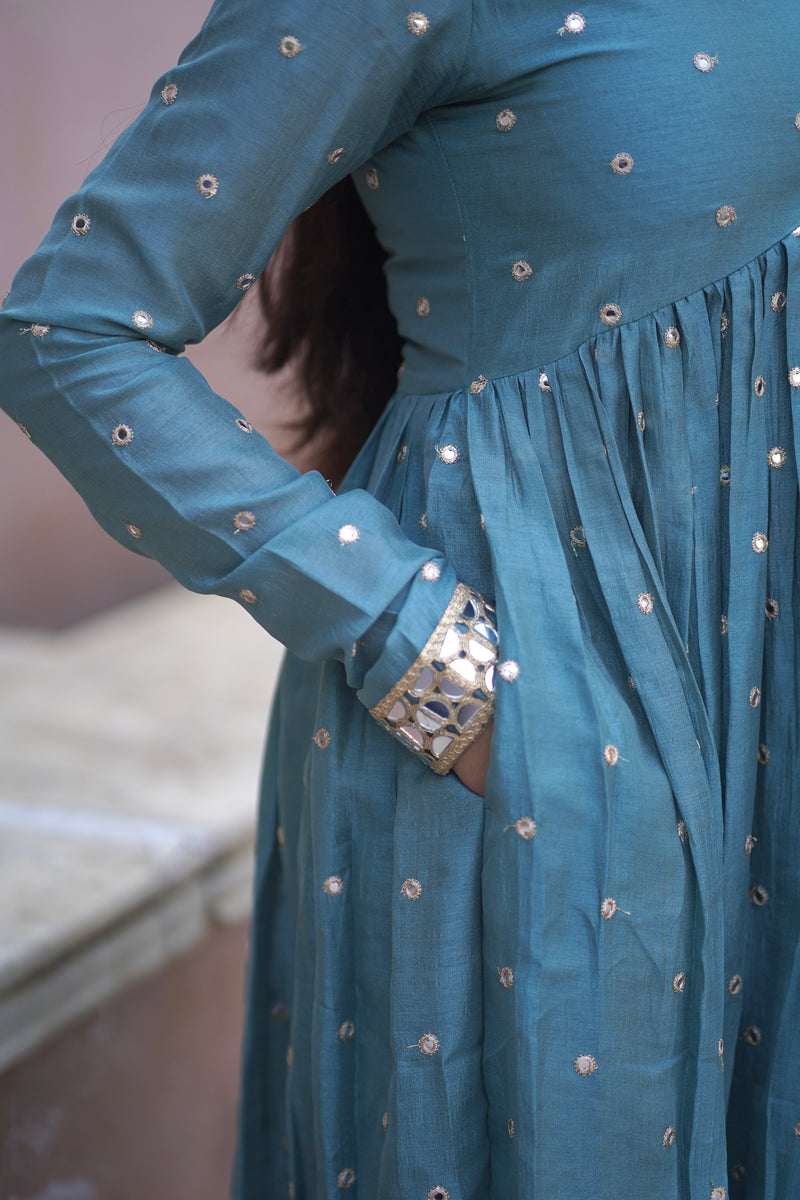 Pista Mirror Festive Flare suit set Jonaya