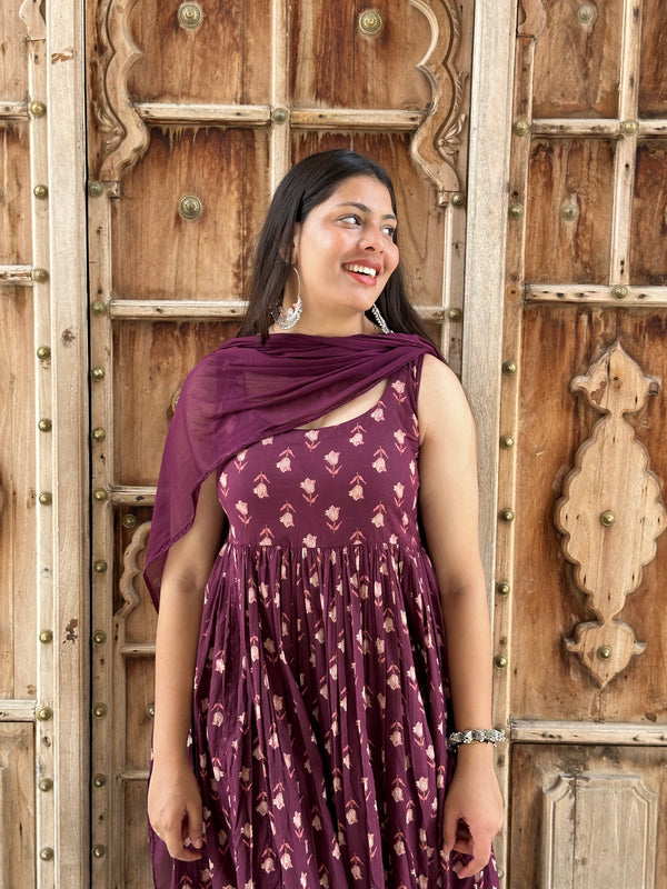 Fairy Wine Gher Suit Set - Jonaya