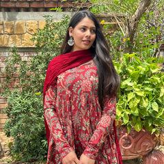 Joyfull Red suit set - Jonaya