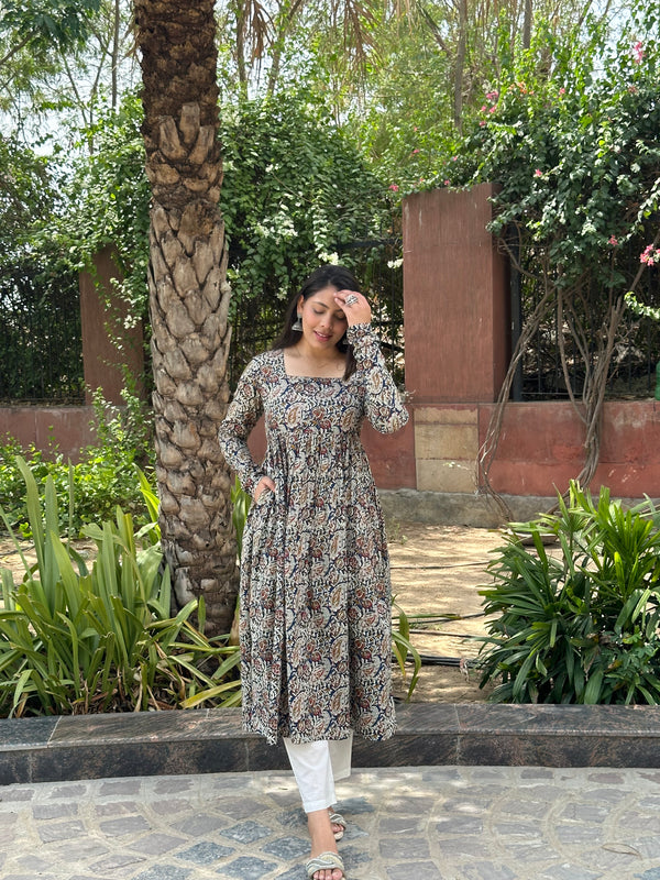 Summer Crush Full Sleeves Kameez - Jonaya