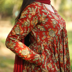 Red Garden Alia Cut Suit Set Jonaya